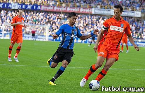ronaldvargasFCV Ronald Vargas brilló con Brujas