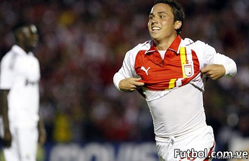 seijasFCV El volante Luis Manuel Seijas sigue crecido en Colombia